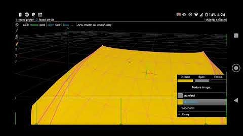 How to use Rb materials in spacedraw