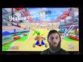 Mario Kart 8 Deluxe with some interesting items