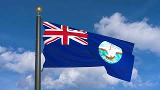 Flag of Grenada (1903–1967) @FlagFootage