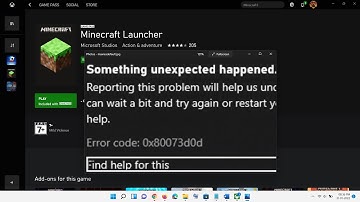 Fix Minecraft Launcher Installation Error 0x80073d0d On Xbox App/Microsoft Store In Windows 11/10