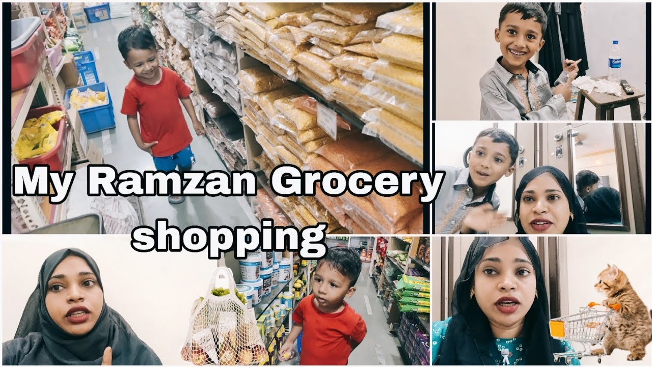 My First Ramzan Grocery shopping for my new kitchen 😍