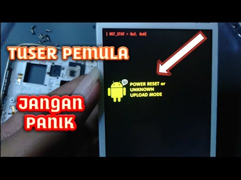 Saat Cek Menggunakan power Supply Muncul Power reset unknown upload mode