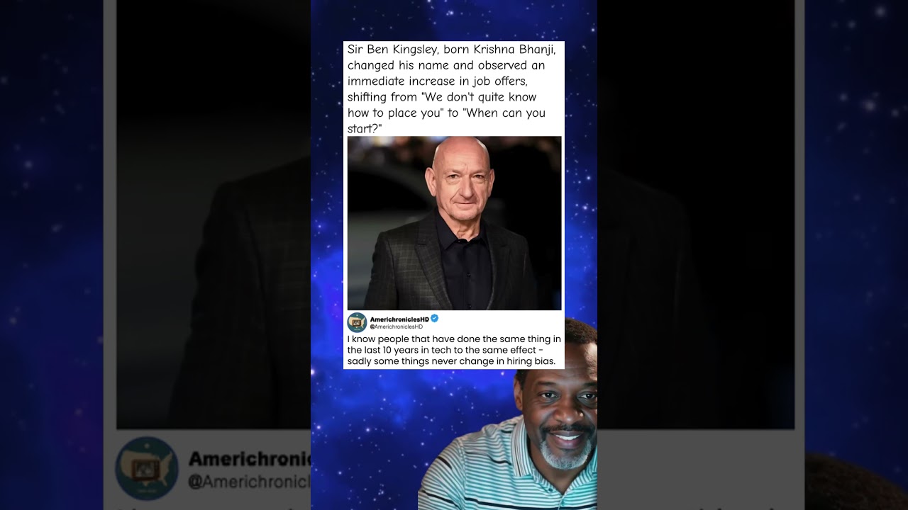 Ben Kingsley's Name Change Exposed Hollywood Bias Ben Kingsley