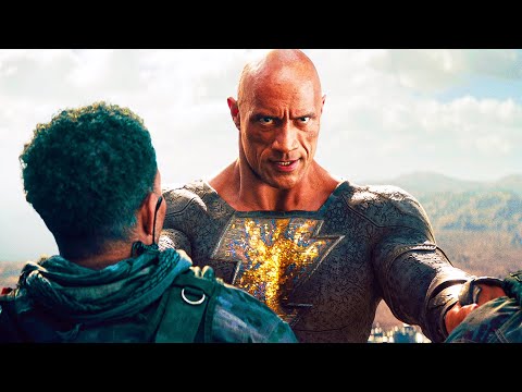 Black Adam Vs Justice Society | BLACK ADAM (2022) Movie CLIP 4K