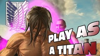 You Can Kill Other Titans As A Titan  Attack On Titan  Aot Wings Of Freedom 5