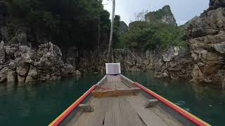 VR180 3D Boat Trip in Khao Sok National Park 1 (Thailand) | VR180 3D VIDEO screenshot 3