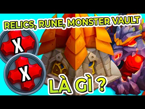 Video Monster Legends: Monster Vault, Relics, Rune Là Gì ? - youtube