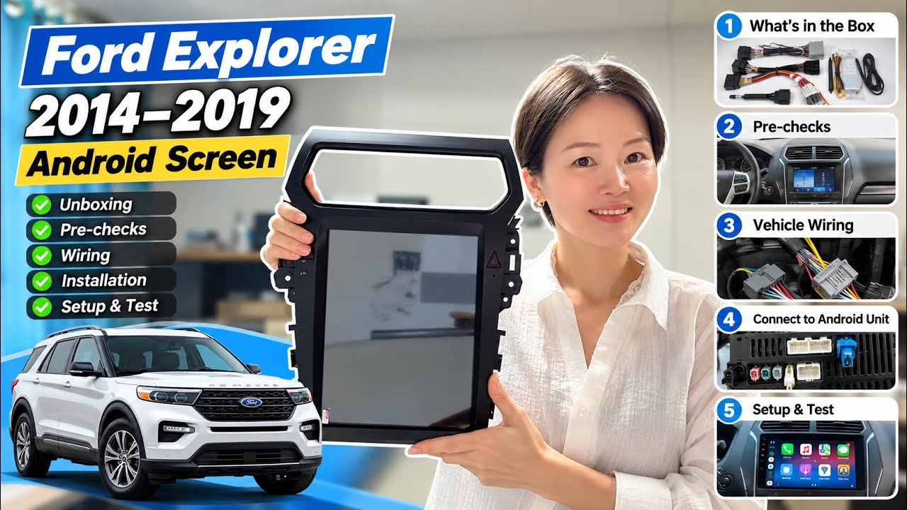 Ford Explorer 2014–2019 Android Screen Installation Guide | Wiring