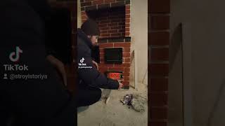 икки этажди иситадигон печка