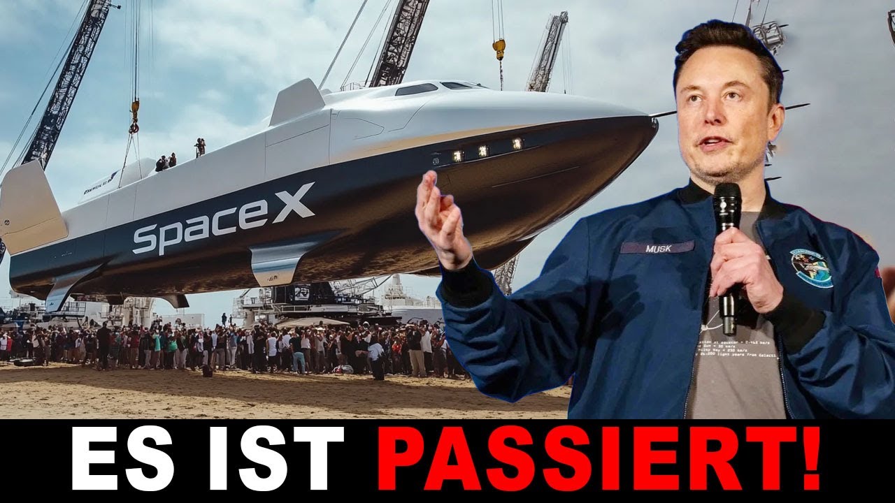 Es ist soweit: Elon Musks Super Sonic Space Jet wird endlich der Öffentlichkeit vorgestellt!