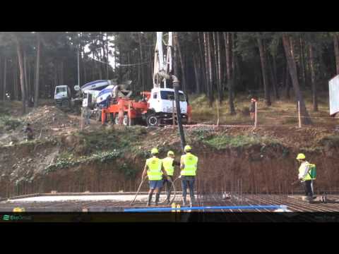 ბეტონის სამუშაოები (ბეტონის ფილის მოწყობა)