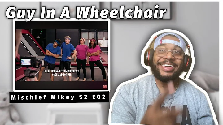 Mischief Mikey S2 E02: KIDS BATTLE Moms In A TRAMPOLINE PARK Reaction #fyp #dharmannstudios