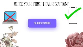 Make Your First Hover Button in HTML & CSS ♡ Simple, Clean & Beginner Friendly Tutorial ♡ screenshot 5
