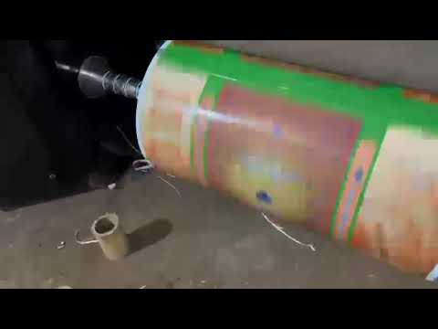 Slitting and Rewinding Machine for Submersible Wire demonstration video
