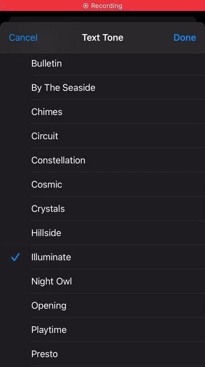 Phone App: Ringtones Soundtrack: Illuminate
