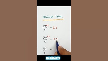 Insanely Easy Trick to Divide Any Number by 5 in Seconds! 🤯 #maths #mathstricks #trendingmath