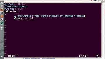 C program to calculate compound interest | C Programming