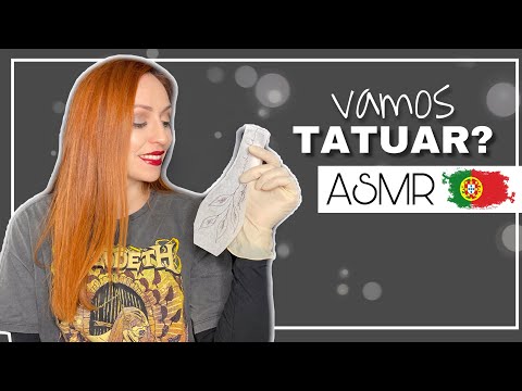 ASMR PORTUGAL: TATUADORA roleplay