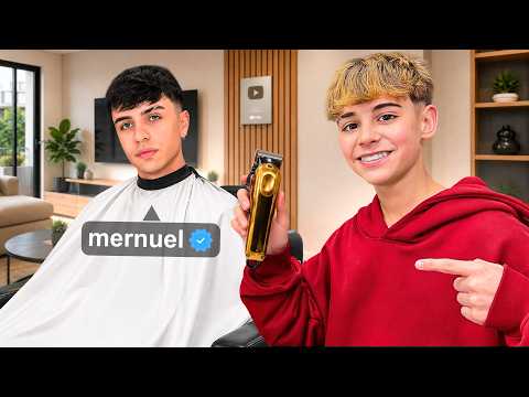 I Visited Mernuel's New House to Cut His Hair