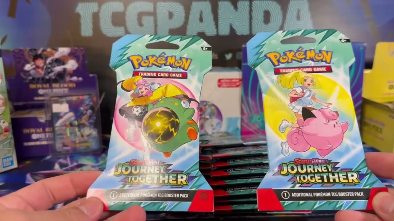 Insane Pokemon Journey Together Random Sleeved Booster Packs Opening!!