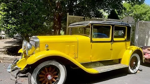 1929 FRANKLIN MODEL 135/VCC/42V30