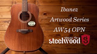 Una fiesta en tus oídos | Ibanez Artwood AW54 OPN - YouTube