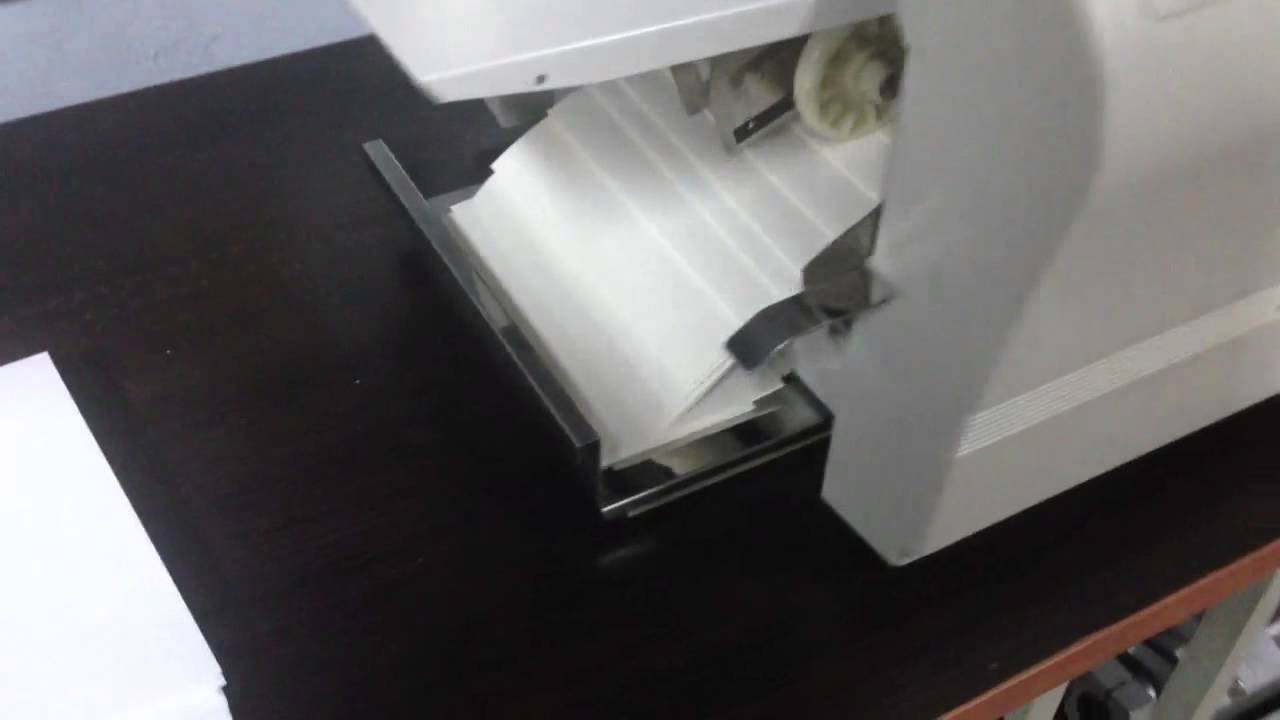 SuperFax PF-220 Paper Folding Machine - YouTube