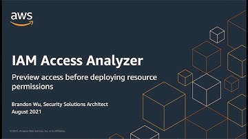 Use IAM Access Analyzer to preview access before deploying permissions changes | Amazon Web Services