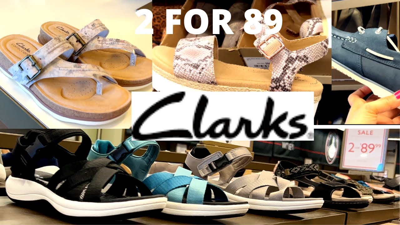 Clarks Shoes Sandals Sale 2 FOR $89 Men's Women's Me - YouTube