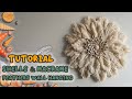 TUTORIAL Seashells & Macrame Feathers Wall Hanging / DIY SIMPLE HOME DECOR