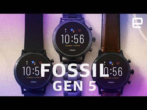Fossil's latest stylish smartwatches can last for days