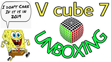 V cube 7 unboxing!