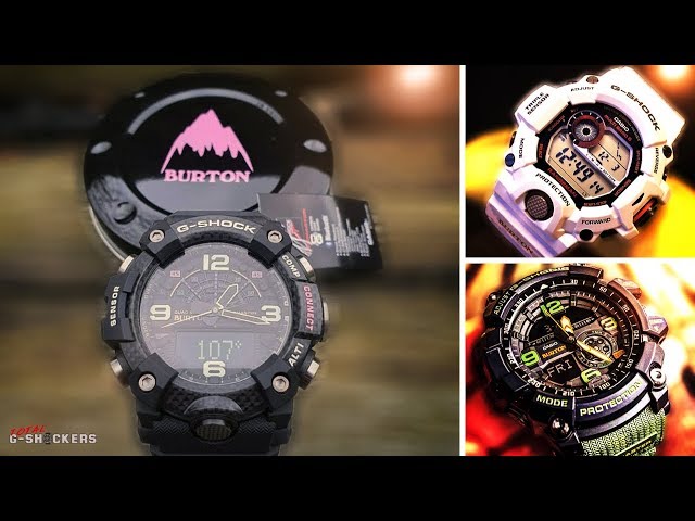 Casio G-Shock x Burton Collaboration Models | GGB100 | GW9400