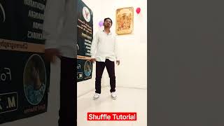 Shuffle Tutorial #dance #yuvaandancestudio #tutorial #pehowa #footwork