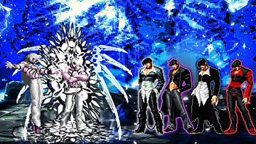 O.Iori XIII WF (12P) God Mode VS Iori Team [Request Match] KOF MUGEN