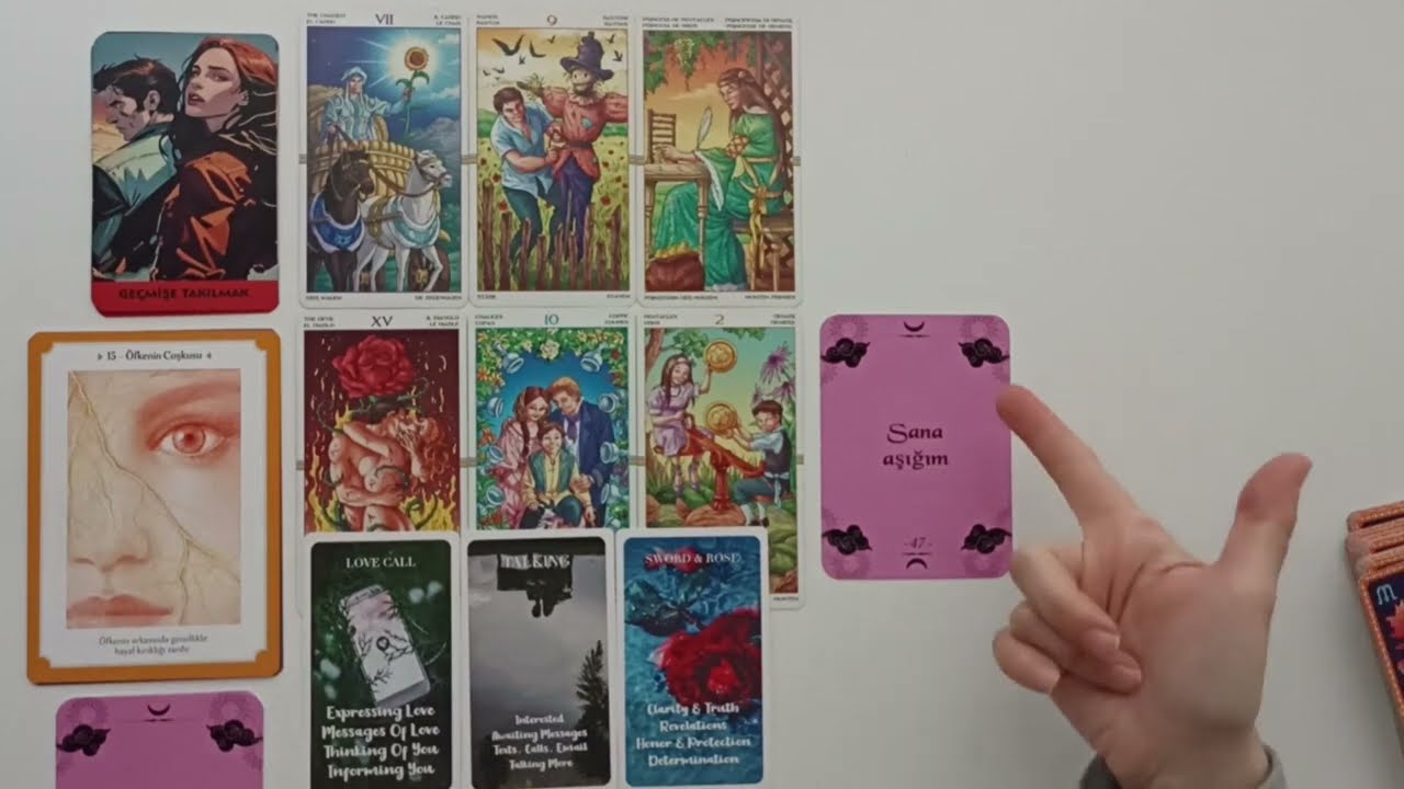 Sana İtiraf Etmek İstedikleri Var❤Tarot