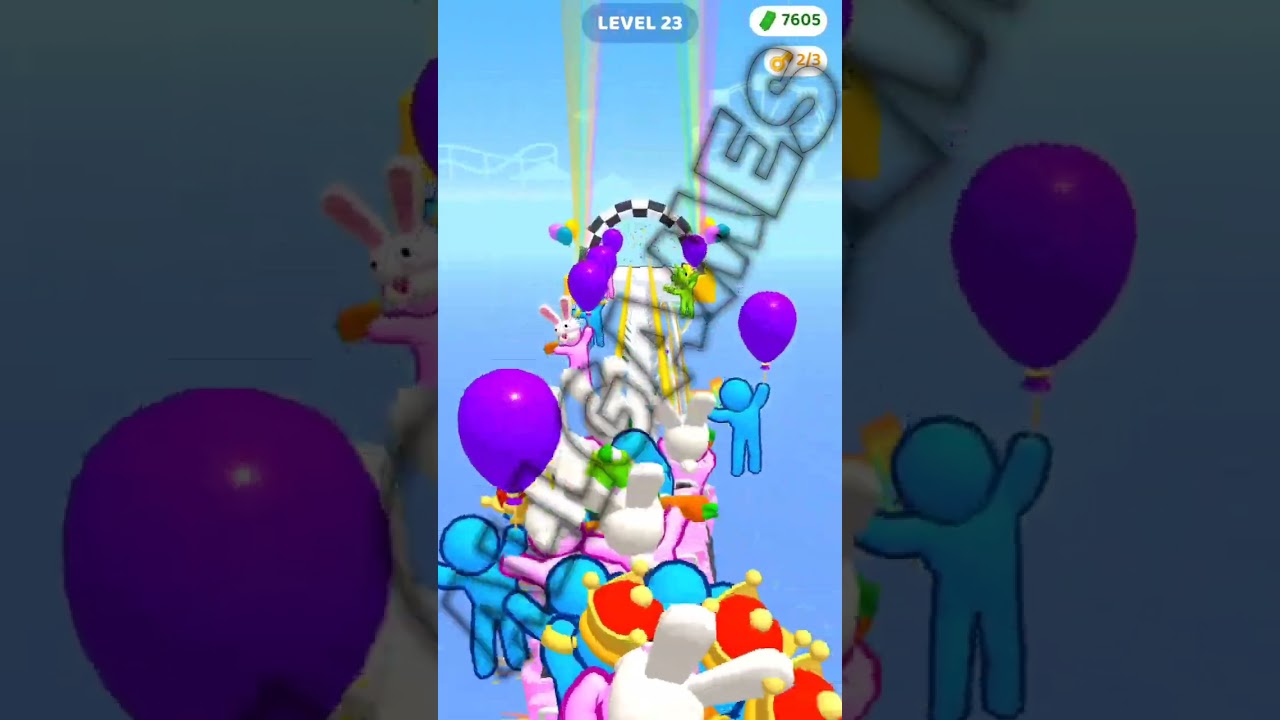 Runner Coaster LVL 23 Gameplay FUN GAME 