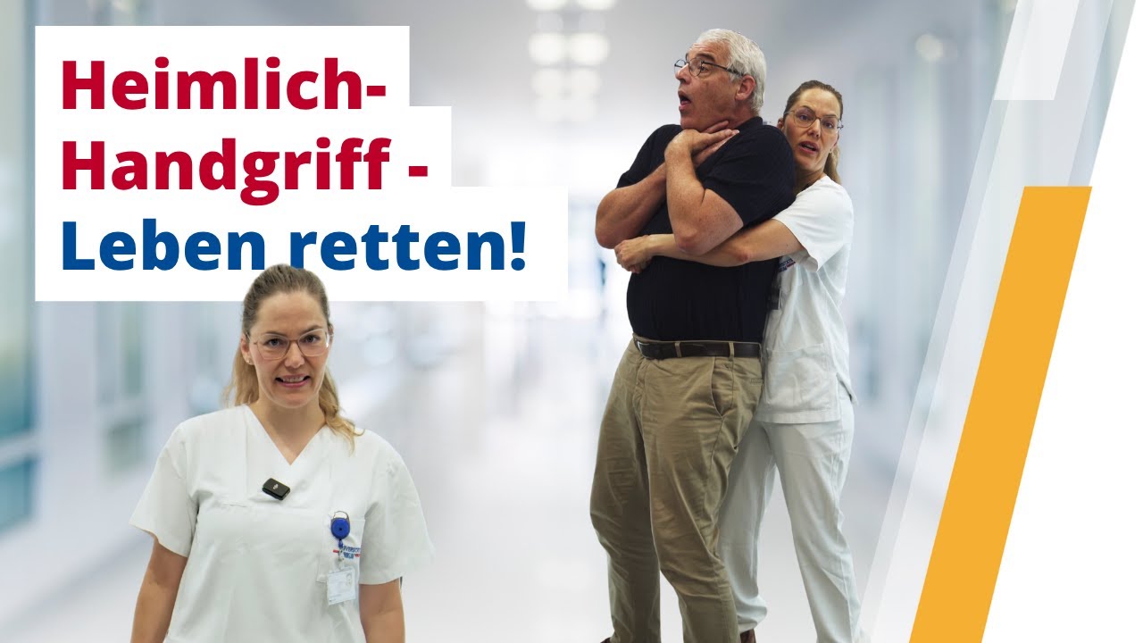 heimlich befriedigen Heimlich-Griff: Schnelle Hilfe bei Ersticken