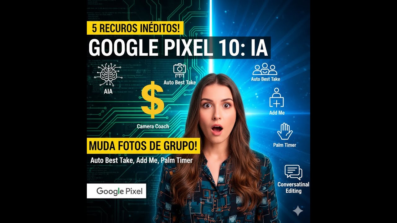 Google Pixel 10: 5 Funções de IA que Vão Transformar Suas Fotos de Grupo