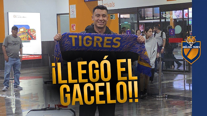 GACELO LÓPEZ'S FIRST WORDS AS A TIGRES REINFORCEMENT!