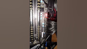 B350 PC MATE EZ DEBUG CPU & DRAM LEDs ON - Display off