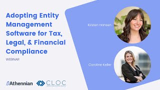 Adopting Entity Management Software for Tax, Legal, & Financial Compliance