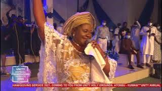 Helena Rhabbles Powerful Ministration @ Unity Annual Thanksgiving 2021