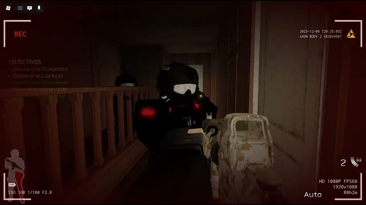 Roblox Safe House Raid Bodycam Full Video 