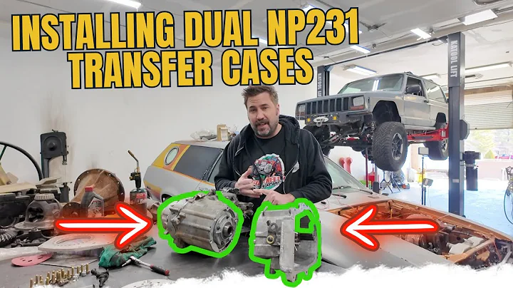 Frog Fab np231 dual transfer cases Install and Review into a Jeep Cherokee XJ | doubler | Crawl Box