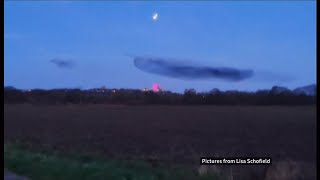 Meteor - shooting star (and explodes) seen across parts of northern England (UK) 20/Feb/2024