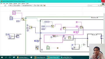 Arduino Mega 16 Channel DAQ TCP Client LABView Code Explanation