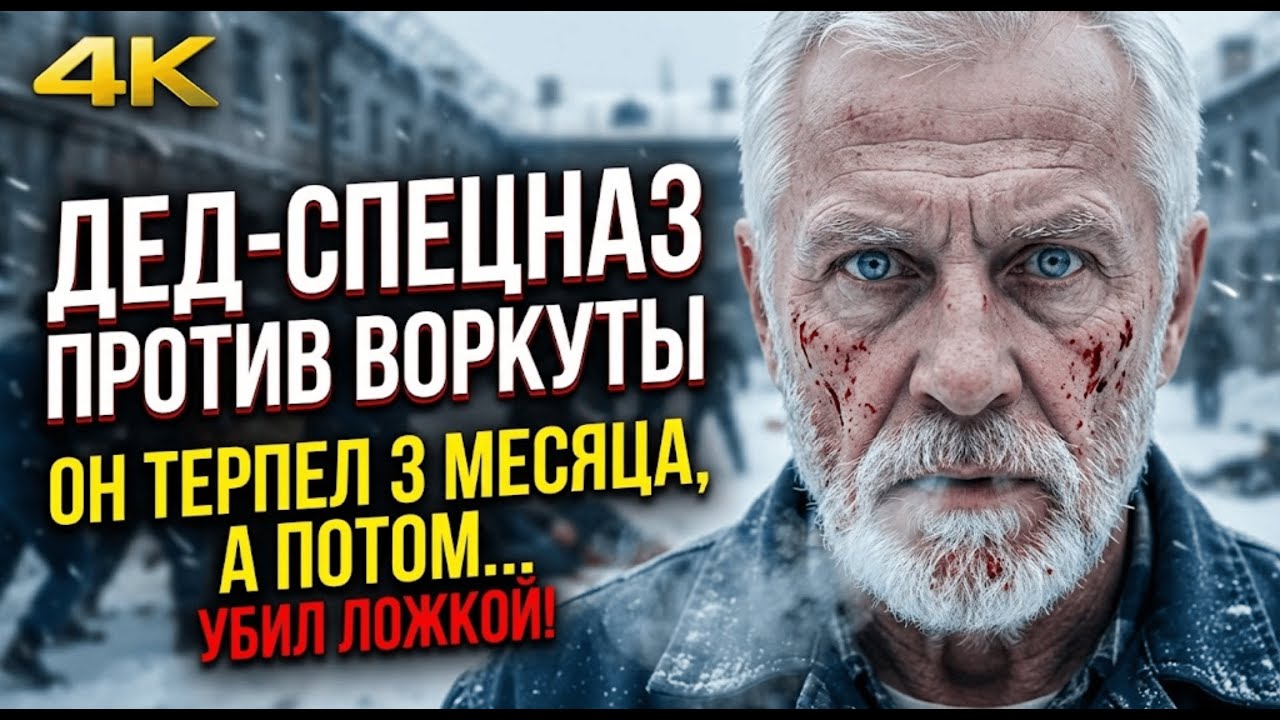 Он думал это обычный дед, но когда узнал КТО ЭТО... весь тюрьма замерла