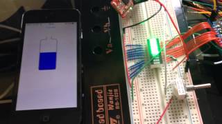 Netduino bluetooth level controlled by potentiometer