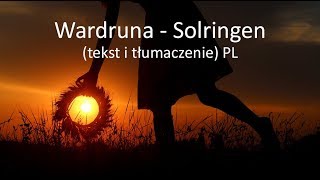 Wardruna - Solringen PL (tekst i tłumaczenie)